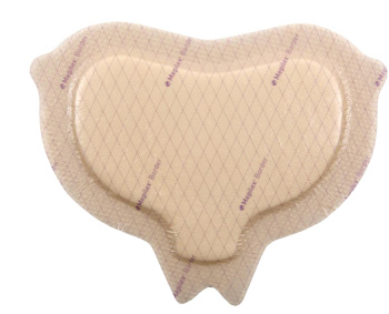 Medicazione in schiuma di poliuretano mepilex border conformata per sacro assorbente bordo integrato strato di contatto in silicone morbido 15x15 cm 5