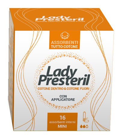 Lady presteril assorbenti interni mini 16 pezzi