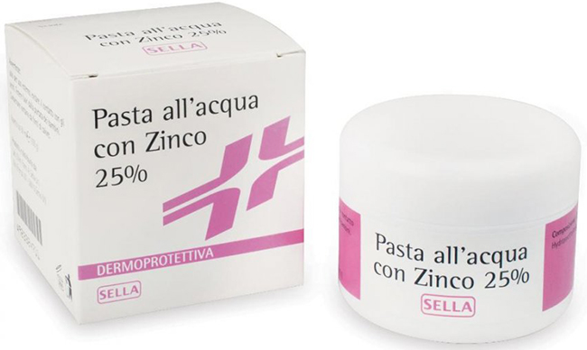 Pasta acqua con zinco 25% 100 ml