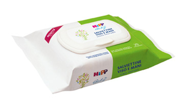 Hipp salviettine viso&mani 1x20 pezzi