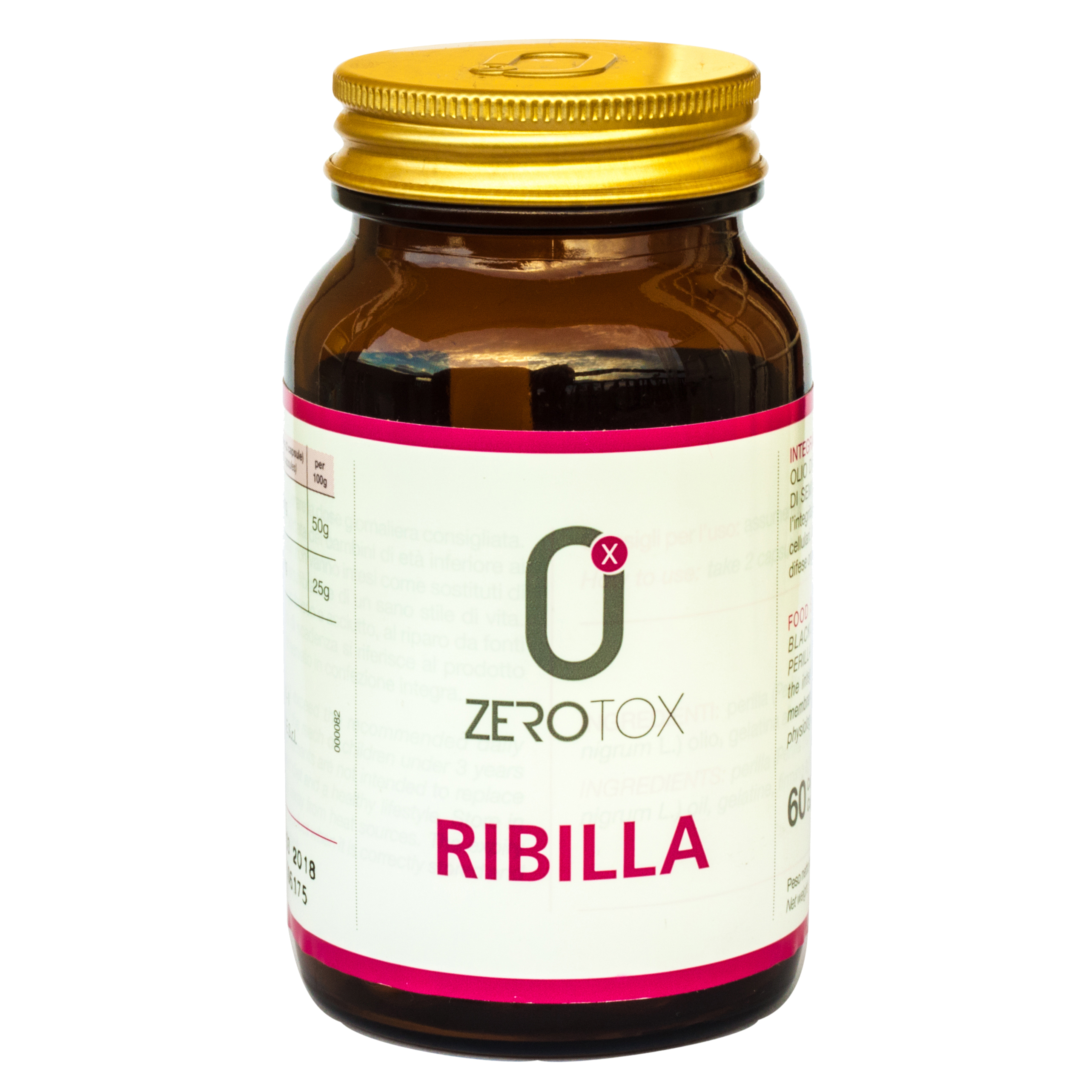 Zerotox ribilla 60 softgel