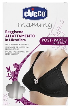 Chicco mammy reggiseno microfibra allattamento nero 5d