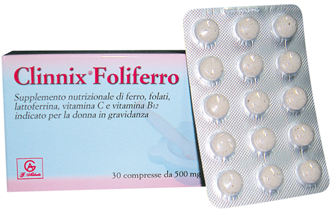 Sanodet foliferro 30 compresse