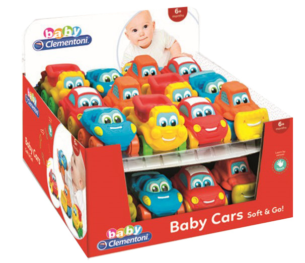 Baby car soft&go espositore ositore 24 pezzi
