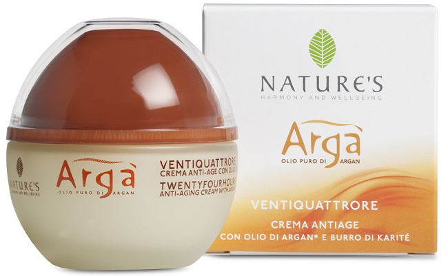Arga' crema ventiquattro ore antiage 50 ml nature's