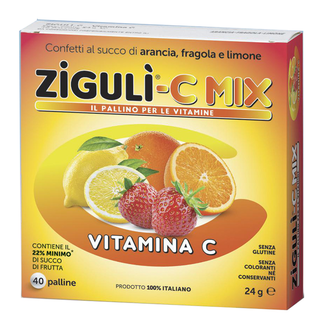 Ziguli-c mix 40palline 24g
