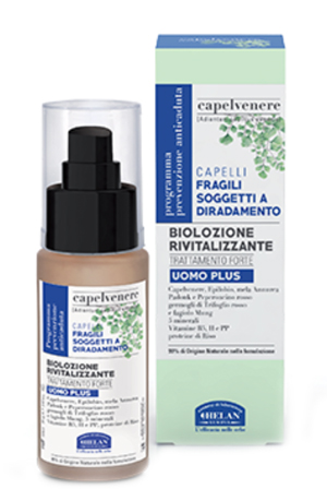 Capelvenere biolozione rivitalizzante plus uomo 30 ml