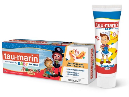 Tau marin dentifricio baby smile fragola special edition 44 gatti 50 ml