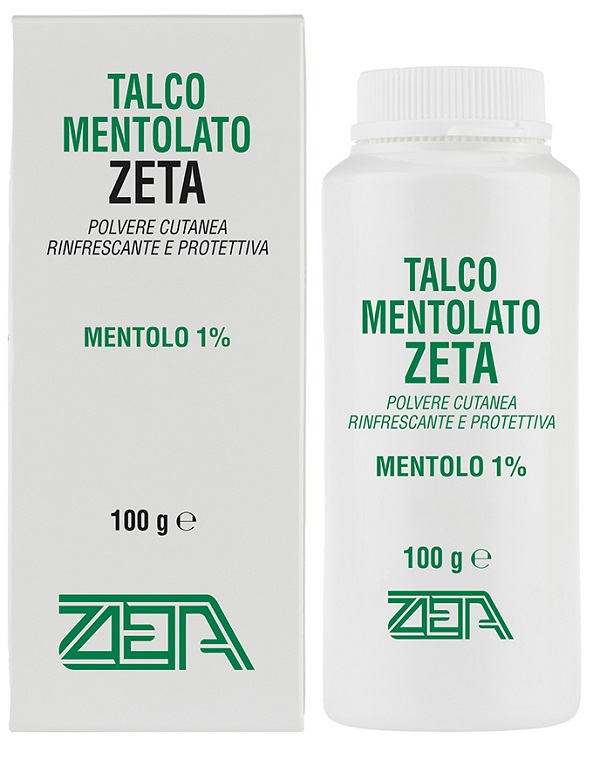 Talco mentolato zeta 100 g