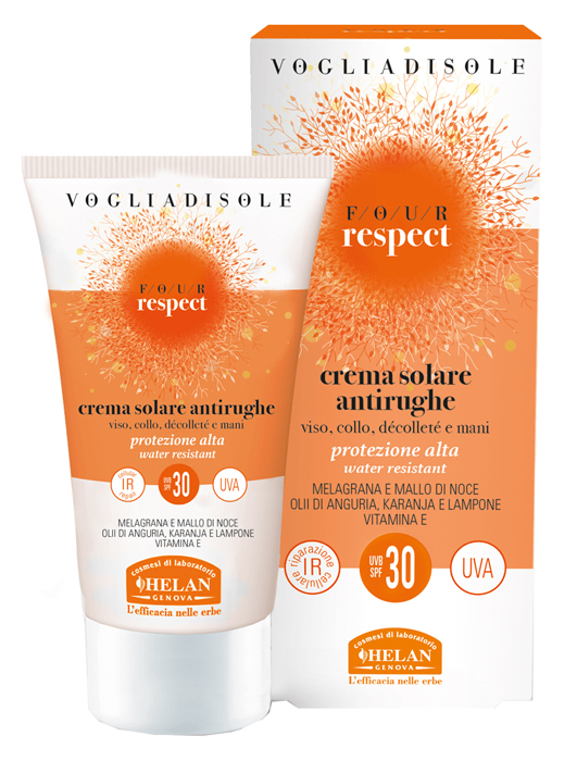 Voglia di sole respect crema solare antirughe spf30 50 ml