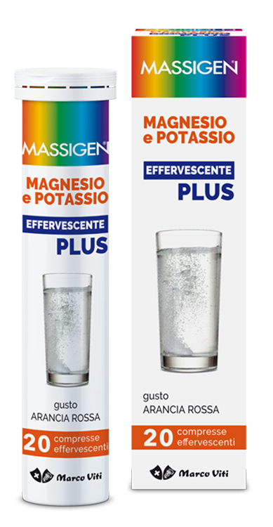 Massigen Magnesio E Potassio Plus 20 Compresse Effervescenti