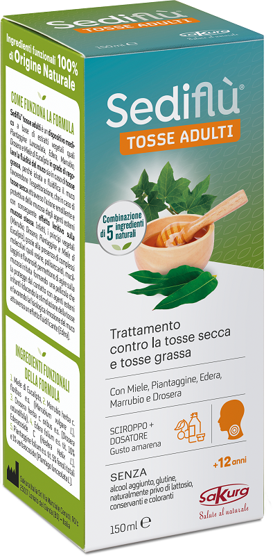 Sediflu sciroppo tosse adulti 150ml