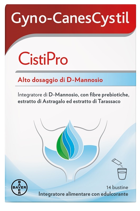 Gyno-CanesCystil Integratore Benessere Vie Urinarie 14 Buste