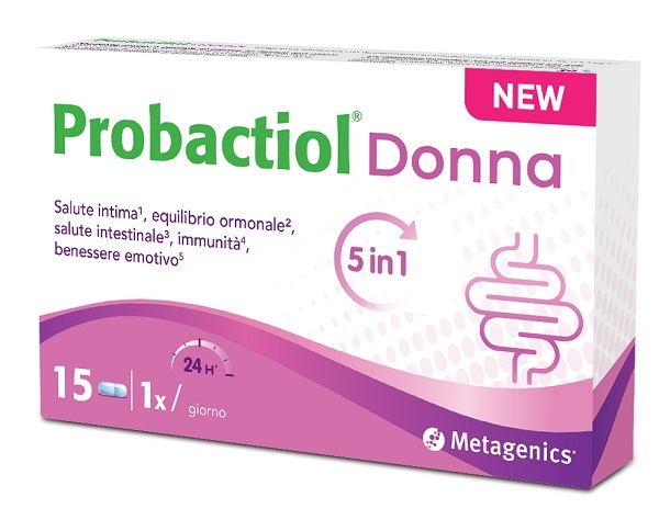 Probactiol Donna Probiotici per Benessere Urogenitale e Intestinale 15 Capsule