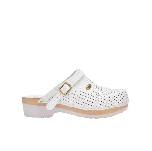 Calzatura clog supercomfort b/s bycast u white 37