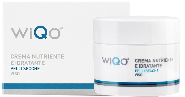 Wiqo crema nutriente ed idratante pelli secche viso 50 ml