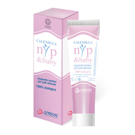 Calendula Nyp & Baby Unguento Lenitivo Bio Pelli Delicate 75 ml