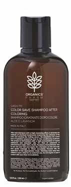 Organics pharm color save shampoo after coloring aloe and lavender