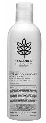 Organics pharm hydrate conditioner with yogurt and lavender