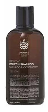 Organics pharm keratin shampoo chamomile and wheat protein