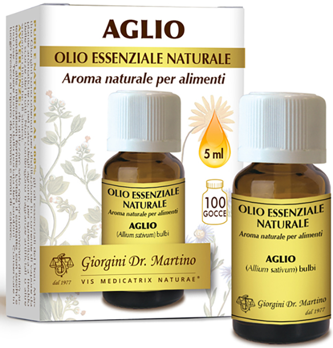 Aglio olio essenziale vivificato 5 ml
