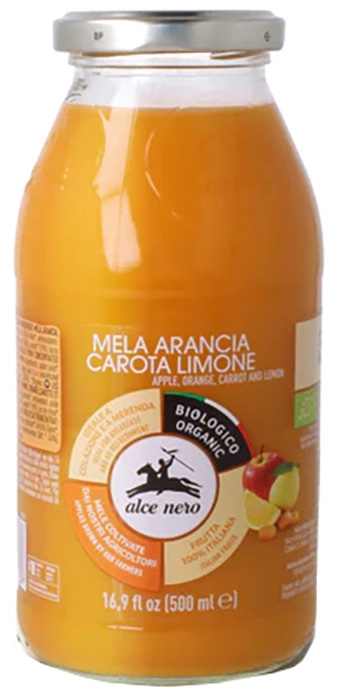 Succo 100% mela arancia carota limone 500 ml