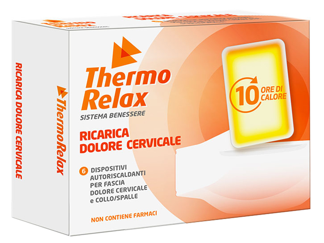 Thermorelax ricarica per fascia cervicale/collo e spalle 6 pezzi