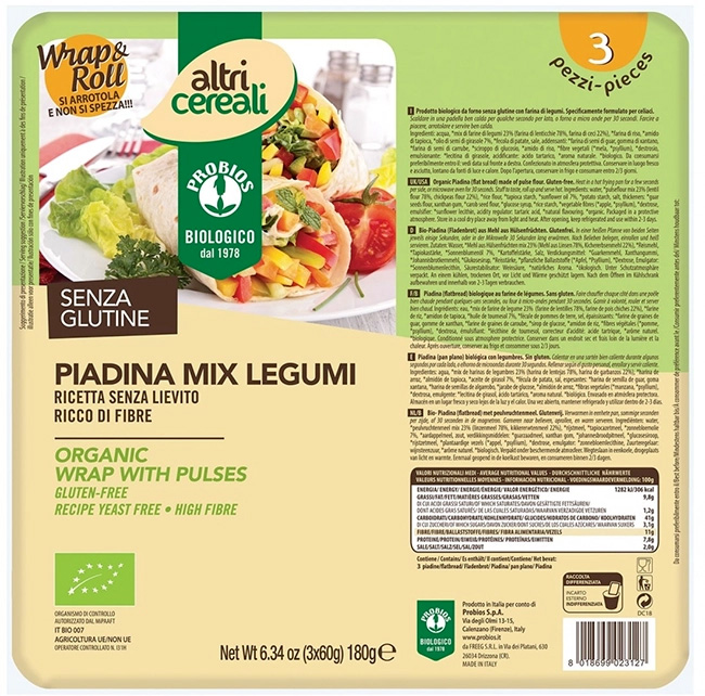 Altricereali piadina mix leg.