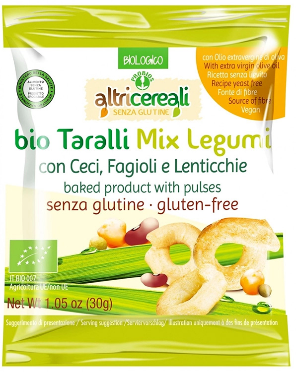 Altricereali Taralli Mix Legumi 30g