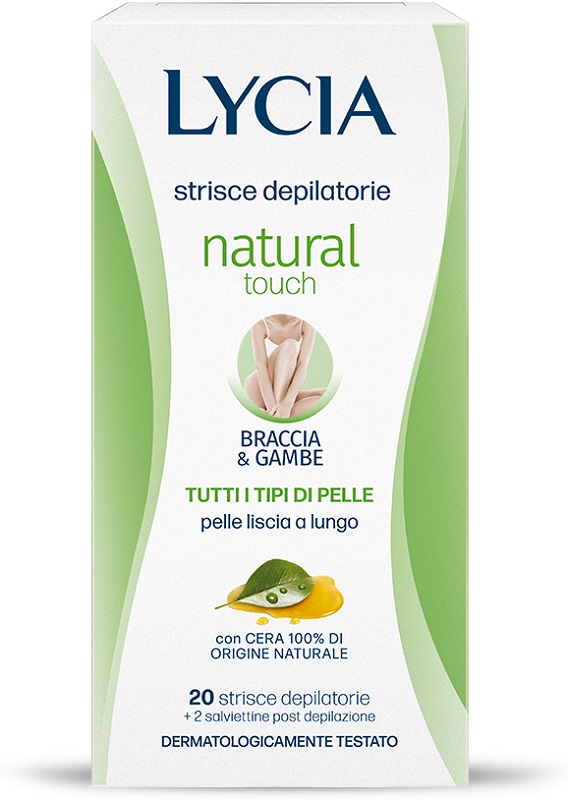 Lycia strisce braccia gambe nat. 20pz