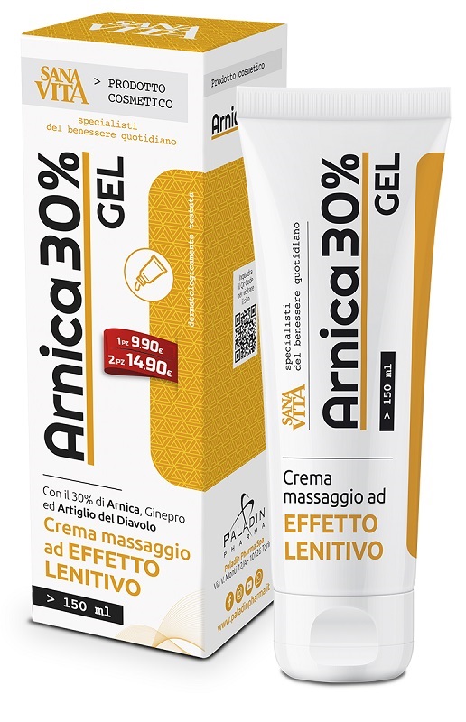 Sanavita arnica gel 30% 150ml