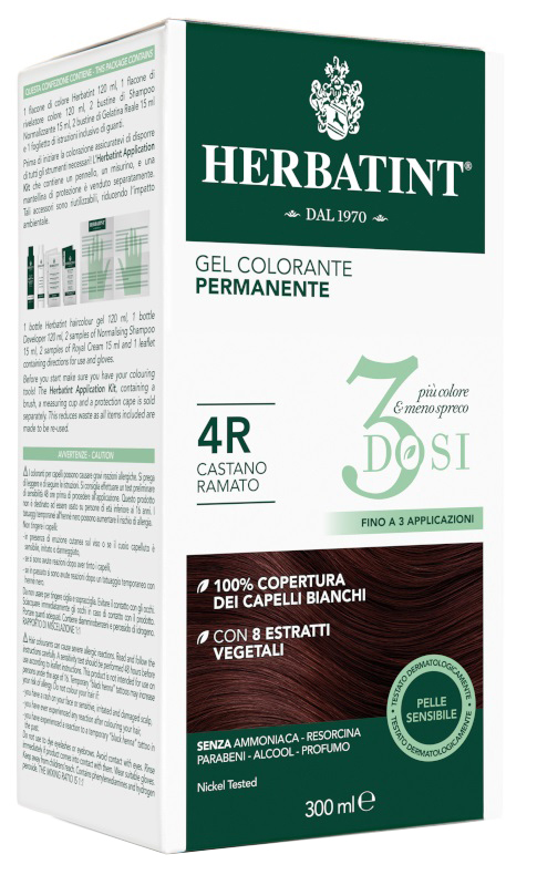 Herbatint 3dosi 4r 300 ml