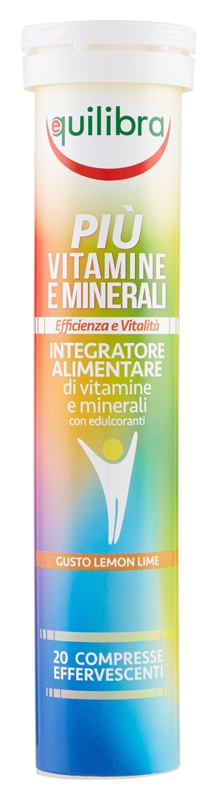 Equilibra Più Vitamine E Minerali 20 Compresse Effervescenti