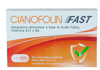 Cianofolin fast 30 compresse orosolubili