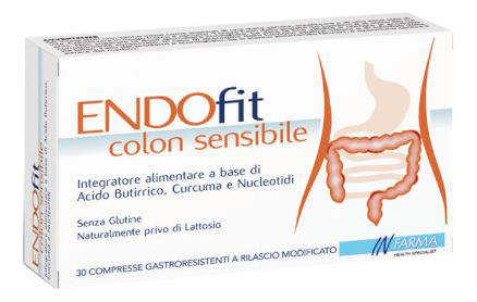 Endofit colon sensibile 2 blister da 15 compresse gastroresistenti a rilascio modificato