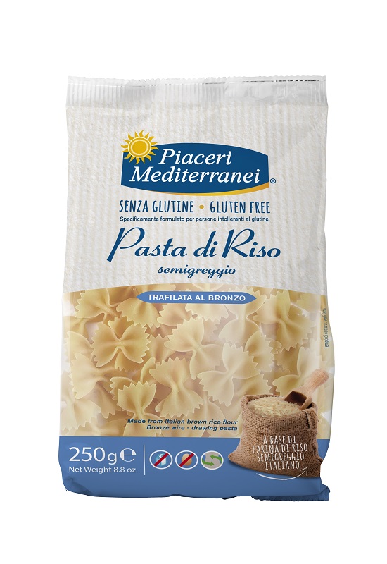 Piaceri med.farfalle riso 250g