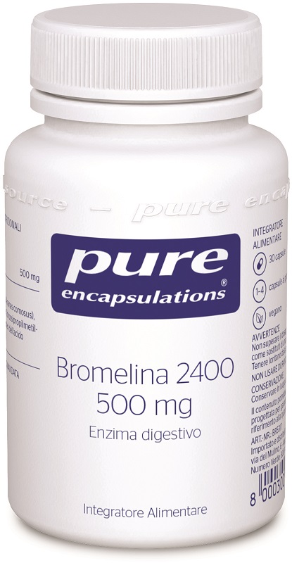 Pure encapsulations bromelina 30 capsule