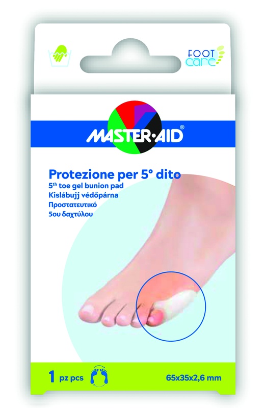 Master-aid foot care protezione gel 5 dito 1 pezzo