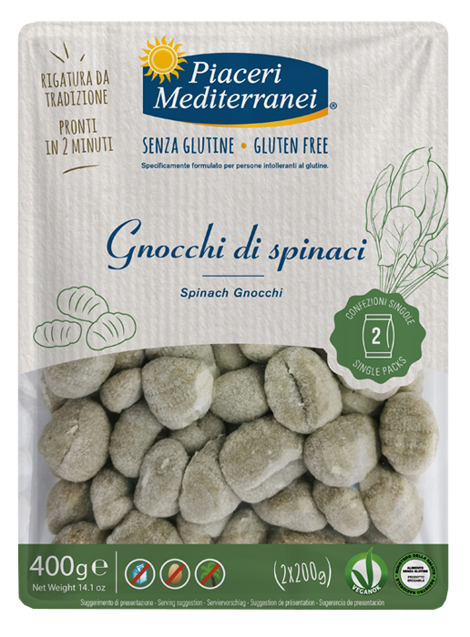 Piaceri med.gnocchi/spin.400g