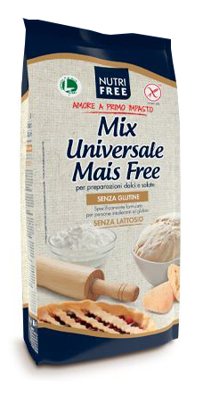 Nutrifree bio mix farina per pane/pasta/pizza 800 g