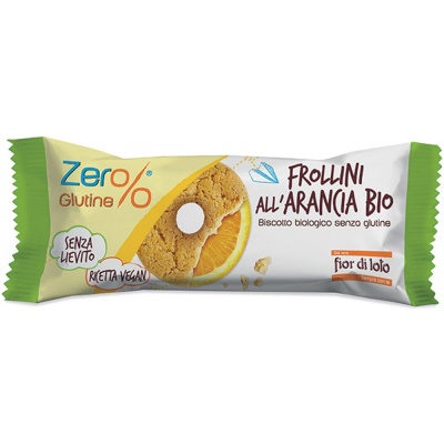 Zer%glutine frollini all'arancia monodose 30 g