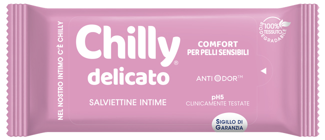 Chilly salviette intime delicate 12 pezzi