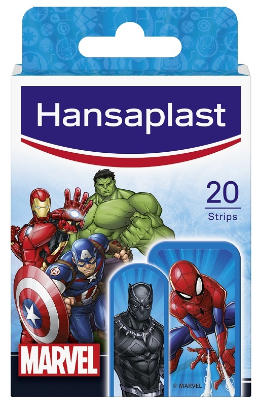 Cerotto hansaplast kids marvel 20 pezzi