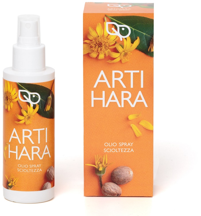 Artihara olio spray scioltezza per massaggio 100 ml