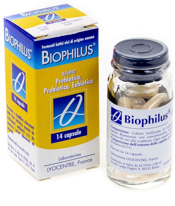 Biophilus fermenti lattici 14 capsule