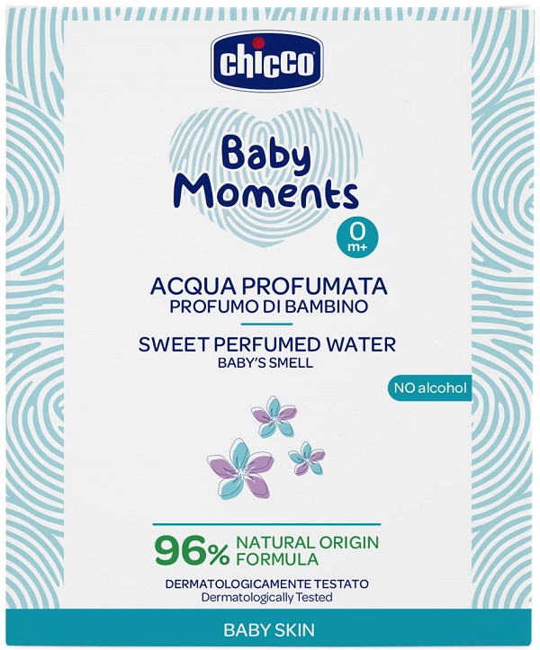 Chicco baby moments acqua profumata delicate 100 ml