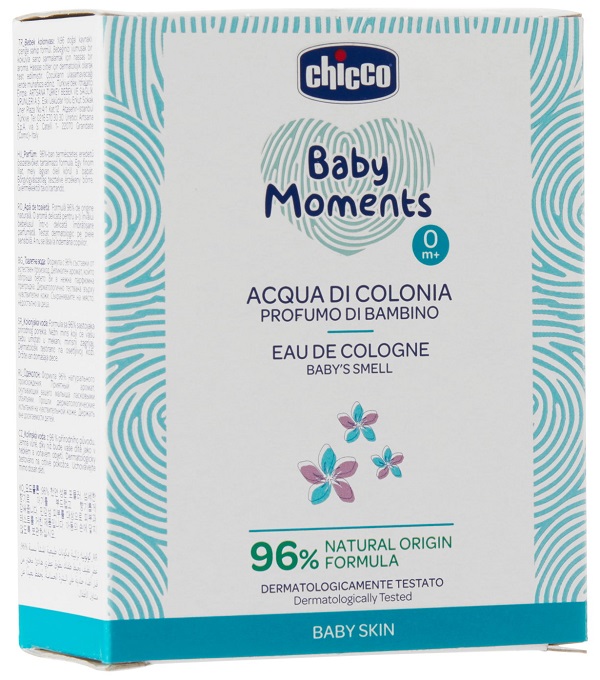 Chicco baby moments acqua colonia baby delicate 100 ml