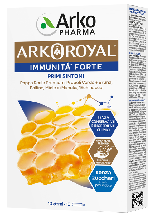 Arkoroyal Immunità Forte Bio 10 Flaconcini