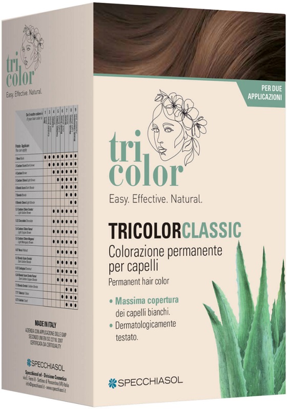 Tricolor classic 5,5 mogano 2 tubi 50 ml + 2 shaker 50 ml + 4 bustine 8 ml