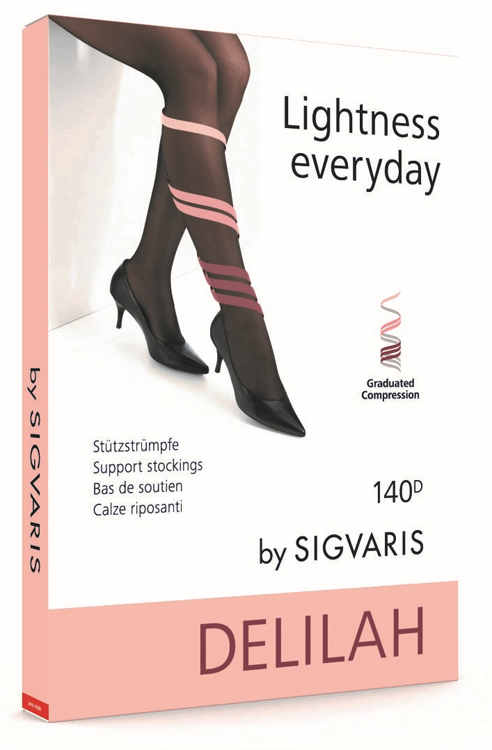 Sigvaris delilah 140 denari flat collant skin 5